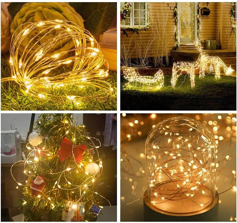 Lumières de Noël LED pour cascades - Atmosphère magique pour les fêtes de fin d'année