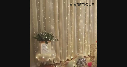 Lumières de Noël LED pour cascades - Atmosphère magique pour les fêtes de fin d'année